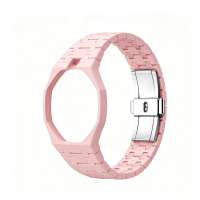 สายนาฬิกา Bioceramic พร้อมเคสสำหรับ Swatch x AP Royal POP สายนาฬิกาข้อมือเซรามิค ชุดแต่งหรูหราสำหรับนาฬิกา Royal Pop
