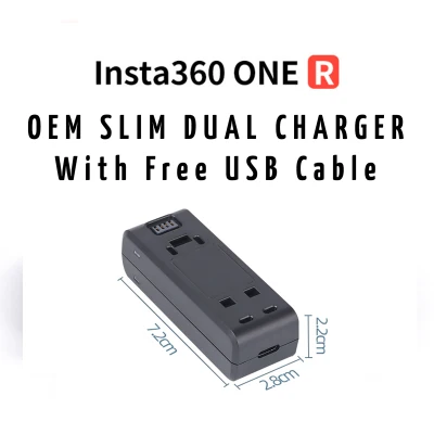 Insta360 One R Slim Dual Charger OEM