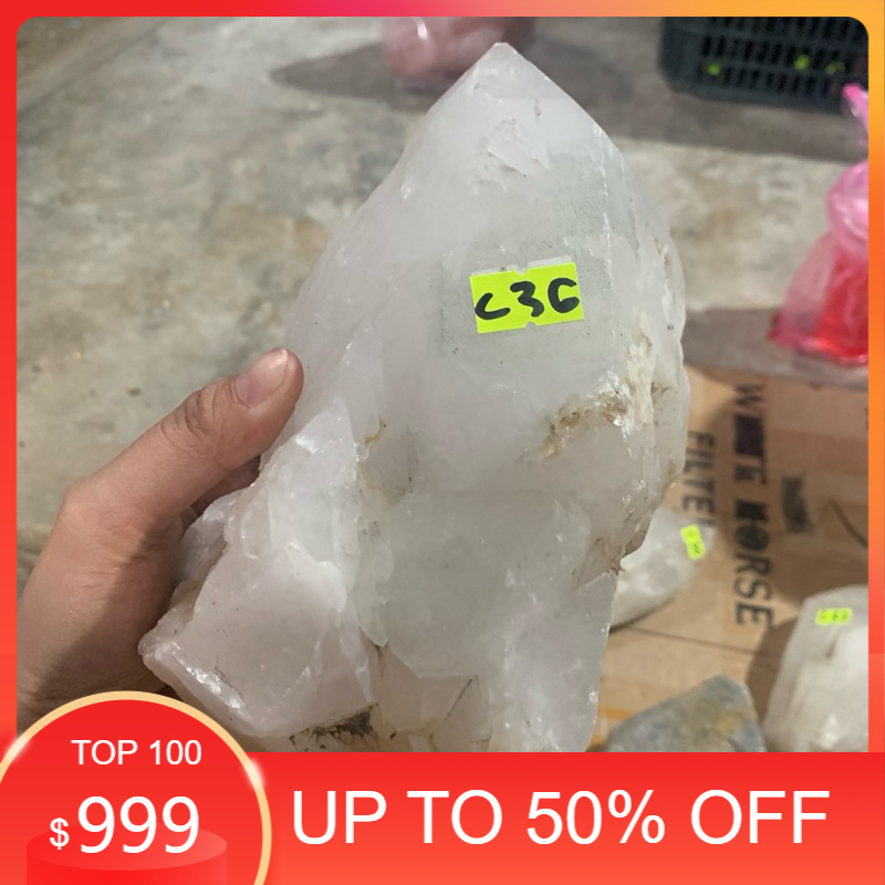 1 Trụ  thạch anh khói  ( thật) nh bóng dùng trang trí nhà cửa nặng 2kg(C36) dùng làm trang trí nhà cửa sưu tầm