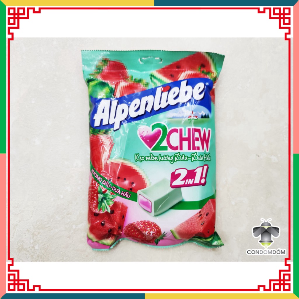 HOT LIKE Gói 65 viên kẹo Alpenliebe 2chew 227,5g