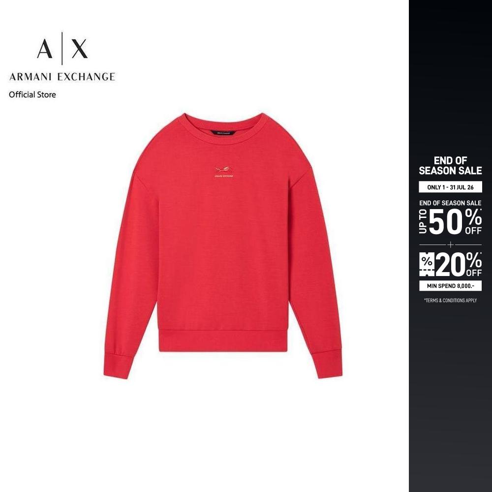 Armani Exchange SWEATSHIRT XW001853-AF13397-U5063 Red ราคา 3,495 บาท*ส่งฟรี