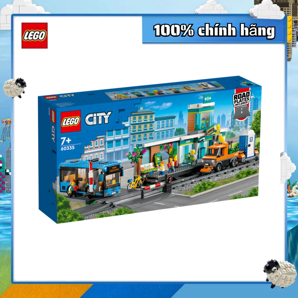 LEGO 60335 City Train Station 7+ LEGO chính hãng Đồ chơi lắp ráp
