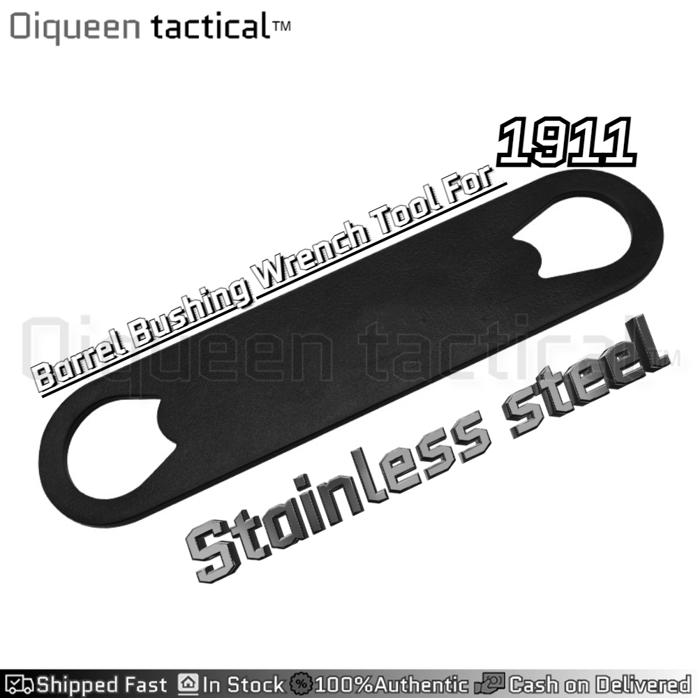 Oiqueen Barrel Bushing ประแจเครื่องมือสำหรับ 1911 เหมาะสำหรับ 1911 สแตนเลสสตีลประแจอุปกรณ์ล่าสัตว์กลางแจ้ง ราคา 129 บาท*ส่งฟรี