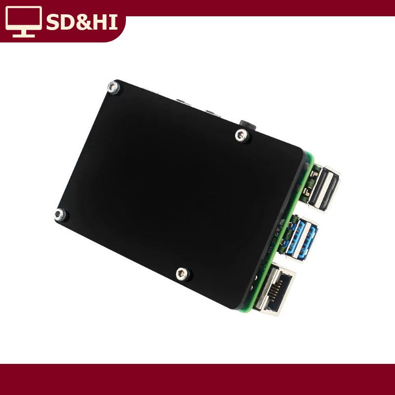 SD&HI Raspberry Pi 4 thụ động làm mát kit đồng tản nhiệt trường hợp tấm cho duy trì hiệu suất trong dữ liệu khai thác gỗ các ứng dụng Giá 254,499 Đồng*Miễn phí vận chuyển