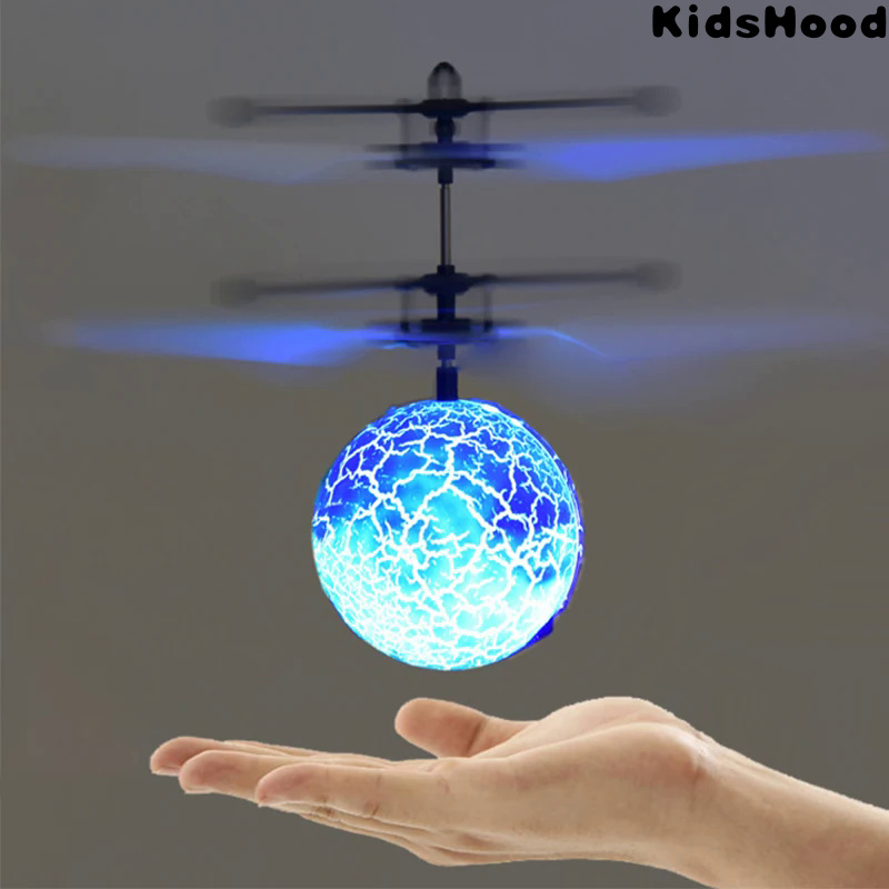 Hot Kid Fly Ball  RC  Toys Creative Children Helicopter Electronic Infrared Induction Aircraft Fly T