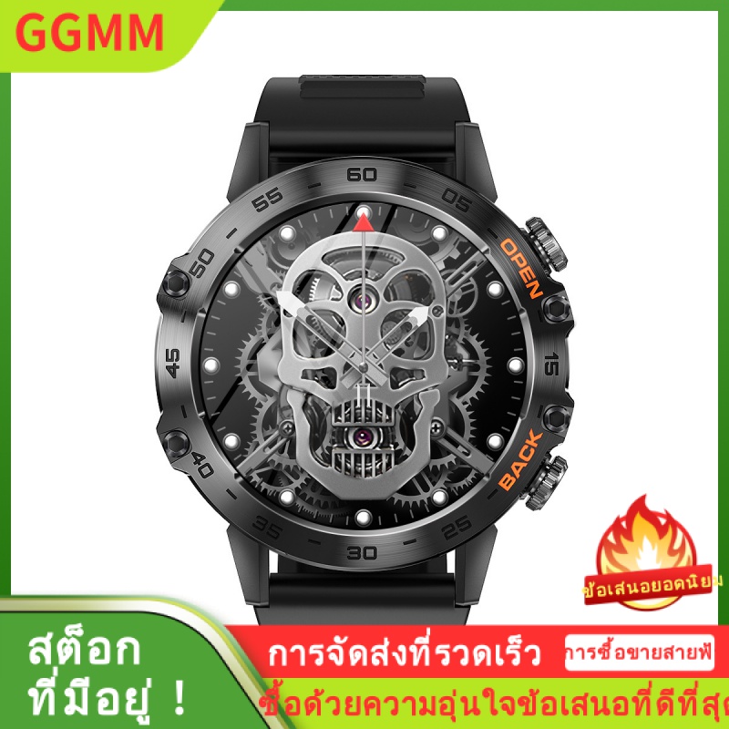 LZD รุ่นใหม่ K52 พูดคุยสมาร์ทวอทช์หน้าจอขนาดใหญ่เพลงสภาพอากาศอัตราการเต้นของหัวใจความดันโลหิตออกซิเจนในเลือดนาฬิกาสมาร์ทกีฬากลางแจ้ง ราคา 1,421 บาท*ส่งฟรี