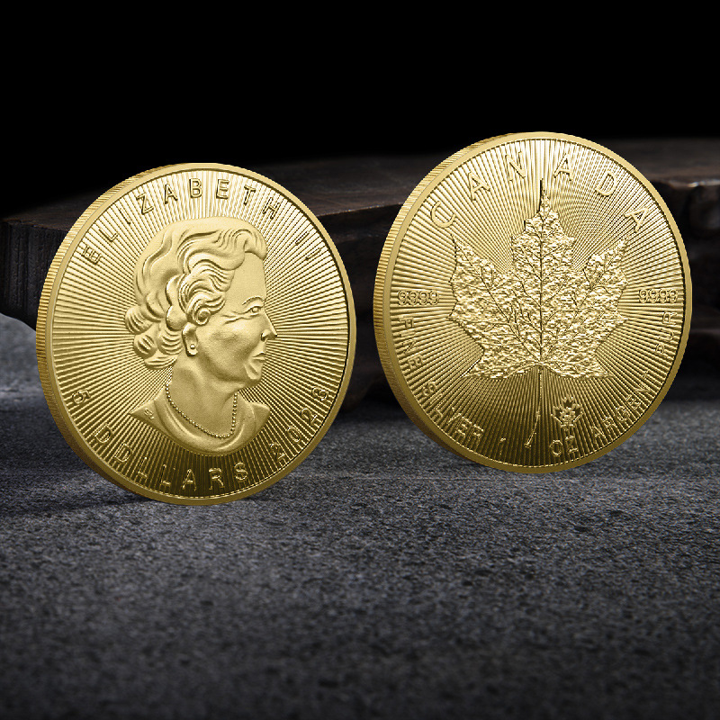 Canadian Maple Leaf Gold and Silver Coins 2023 Maple Leaf Commemorative