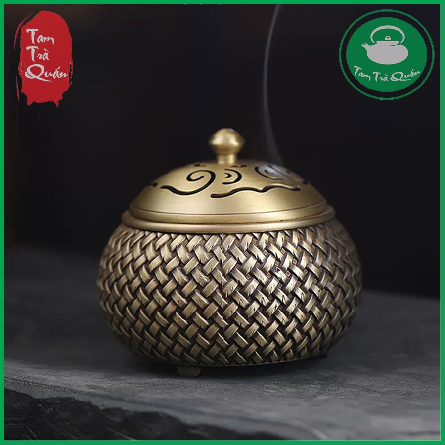 Lư đồng đốt hương trầm
