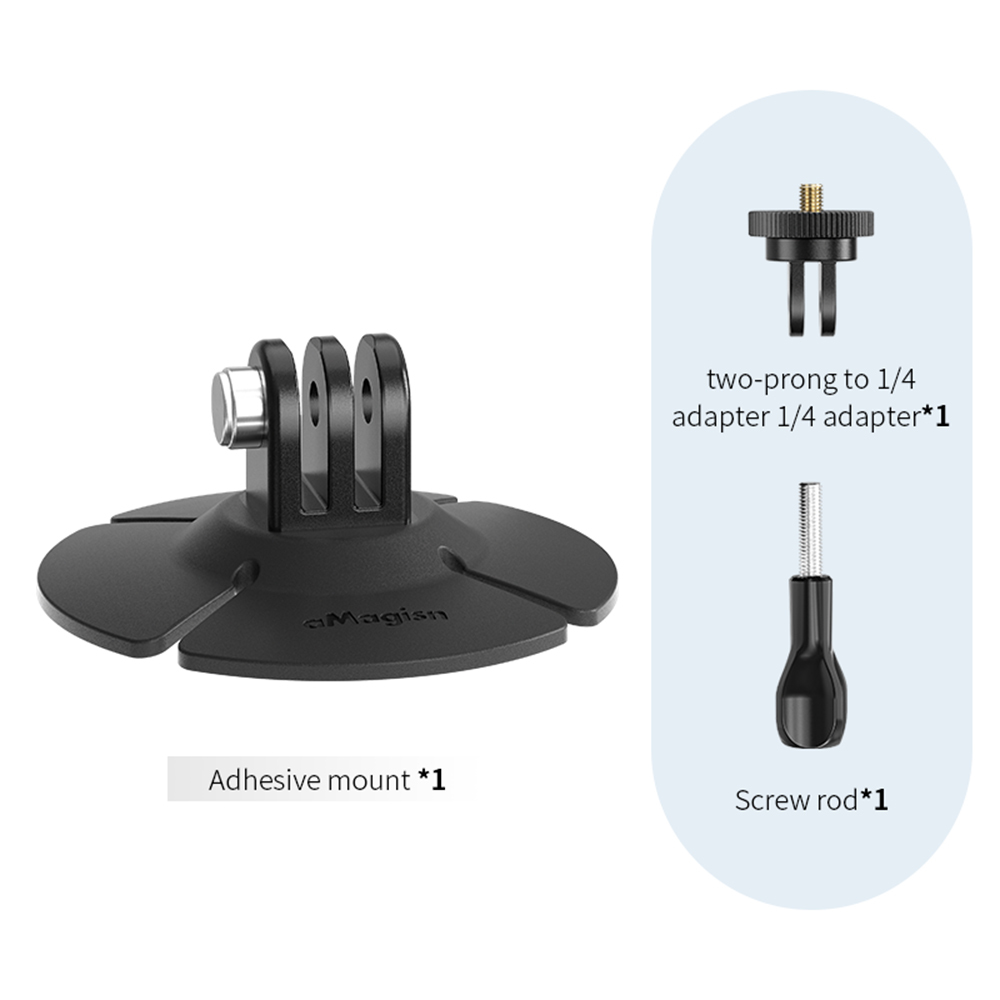 Đối với insta360 ĐI 3S/x4 X3/Ace máy ảnh chuyên nghiệp linh hoạt dính cơ sở Sticker núi Mũ bảo hiểm 