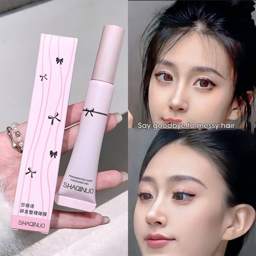 Không nhờn tóc gãy Hoàn Thiện Kem Tạo Tác Tóc thanh sáp Gel Cho Phong Cách Flyaways Và xoăn cứng Phụ Nữ Tạo Kiểu Tóc thanh sáp
