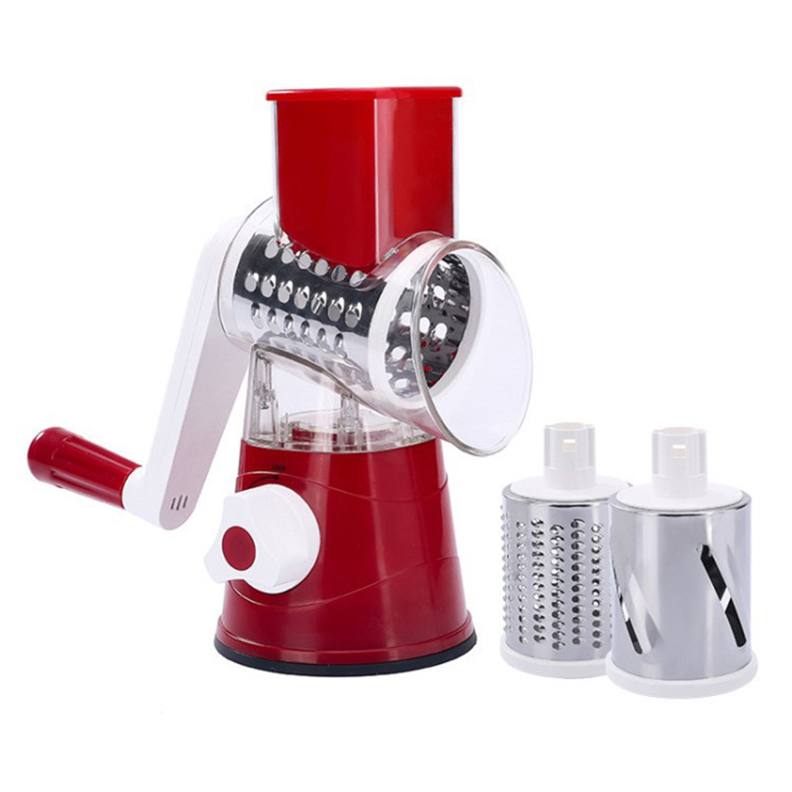 An toàn dụng cụ cắt rau tay-cranked dụng cụ cắt rau tay quay bàn nạo phô mai quay Slicer Shredder tiện ích nhà bếp dễ dàng để sử dụng dụng cụ thái rau Cutter