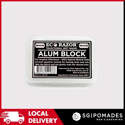 Eco Razor Alum Block By Ubersuave-SGPOMADES