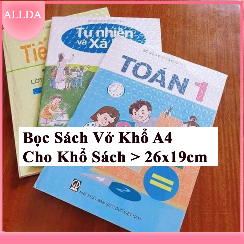 Combo 10 Decal Bọc Sách Vở - ALLDA