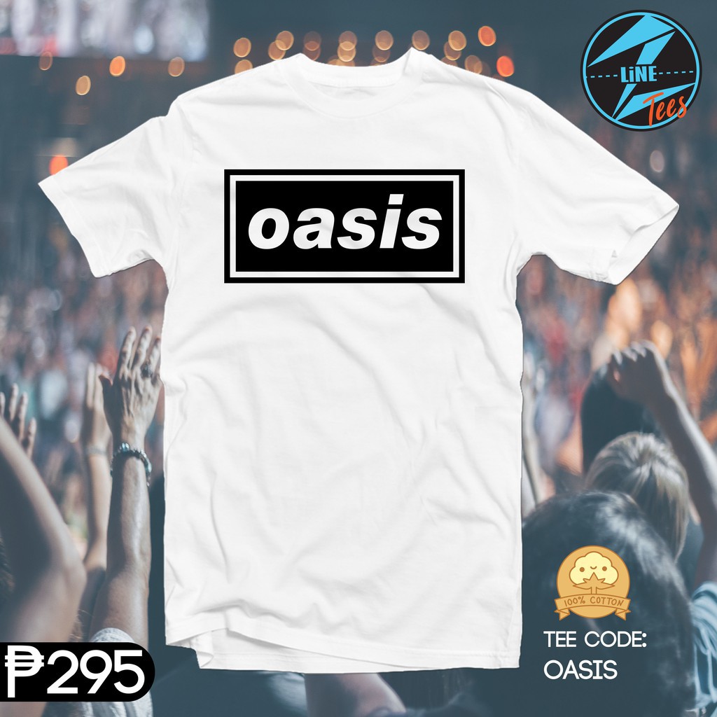Áo thun OASIS ROCK BAND SHIRT/TSHIRT/mẫu mới uy tín chất lượng S-5XL