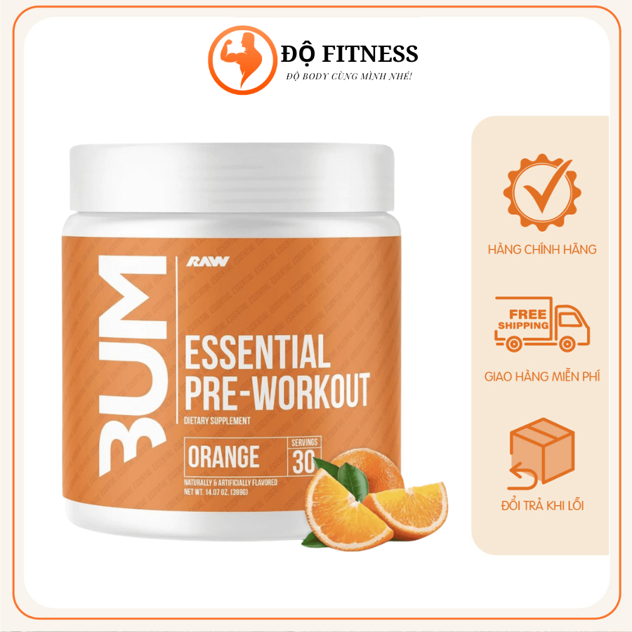 CBUM Pre Workout (30 Lần) Hỗ Trợ Tăng Sức Mạnh, Tập Trung, Tỉnh Táo,Tăng Sức Bền Trong Luyện Tập