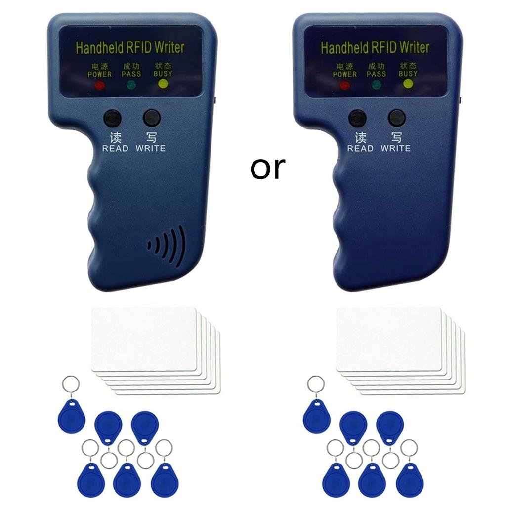 【Hàng có sẵn】 1 Bộ móc khóa Máy Photocopy ID 125Khz cầm tay thiết bị sao chép cầm tay thẻ kiểm soát truy cập có thể ghi lại