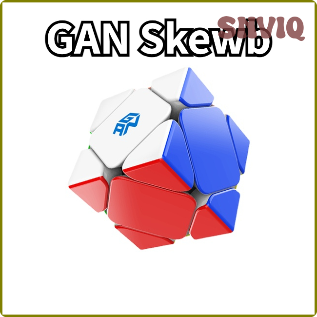 Snviq [funtube] gan Skewb khối rubik tốc độ từ tính M Stickerless Skewb 3x3 tất cả tốc độ Đồ chơi Rubik phiên bản nâng cao chuyên nghiệp khối lập phương thần kỳ xuyia