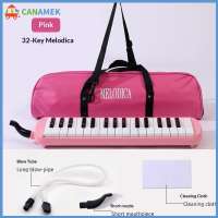 CANAMEK 32 Phím Melodica Với Melodica Túi Pianica Ống Miệng Harmonica Organ Người Mới Bắt Đầu Nhạc Cụ Kid Quà Tặng