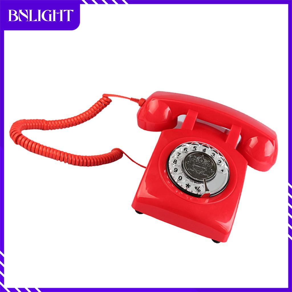 Vintage Rotary Dial Phone - Retro Home Decor Antique Phone Model