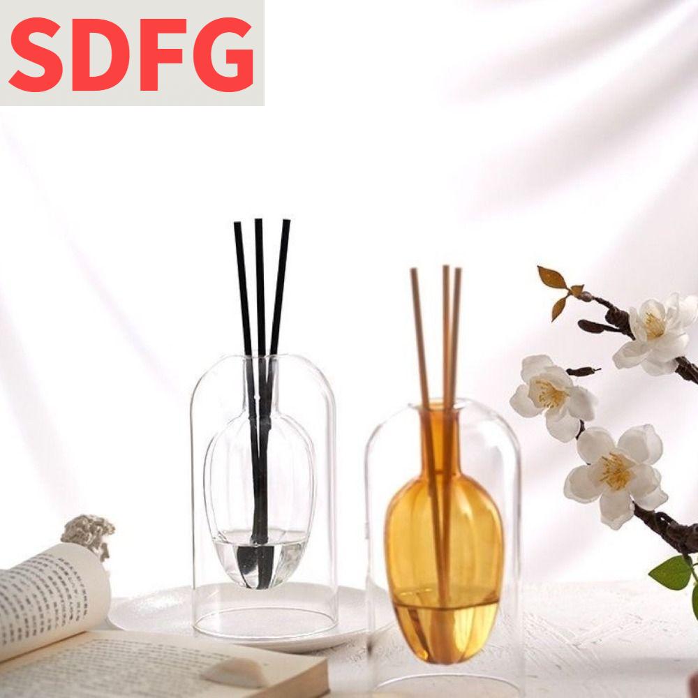 SDFG สร้างสรรค์ ขวดกระจายกลิ่นอโรมาเธอราพี ความเรียบง่าย 130/200มล. ดิฟฟิวเซอร์น้ำมันหอมระเหยแก้ว ภาชนะจัดดอกไม้ สองชั้น ขวดระเหยน้ำมันหอมระเหย ของตกแต่งบ้าน ราคา 196 บาท*ส่งฟรี
