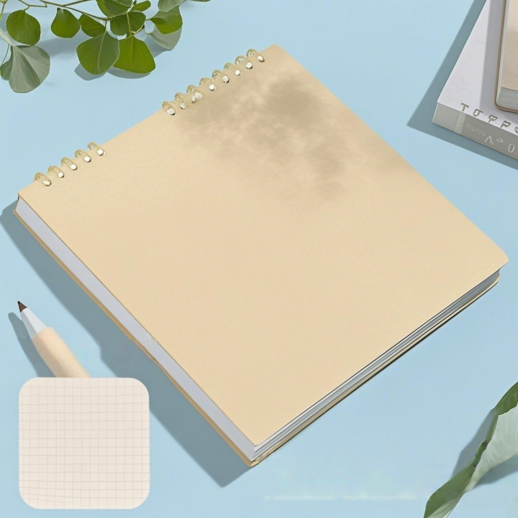 ​​Binder B5 Flip 360° Vertikal - Notebook Aesthetic Premium + Tulis Sekolah Lucu (Buku Organizer Dokumen)​​