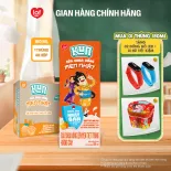 Sữa chua uống KUN vị cam thùng 48 hộp x 180ml (Có thể nhận bao bì cũ/mới)