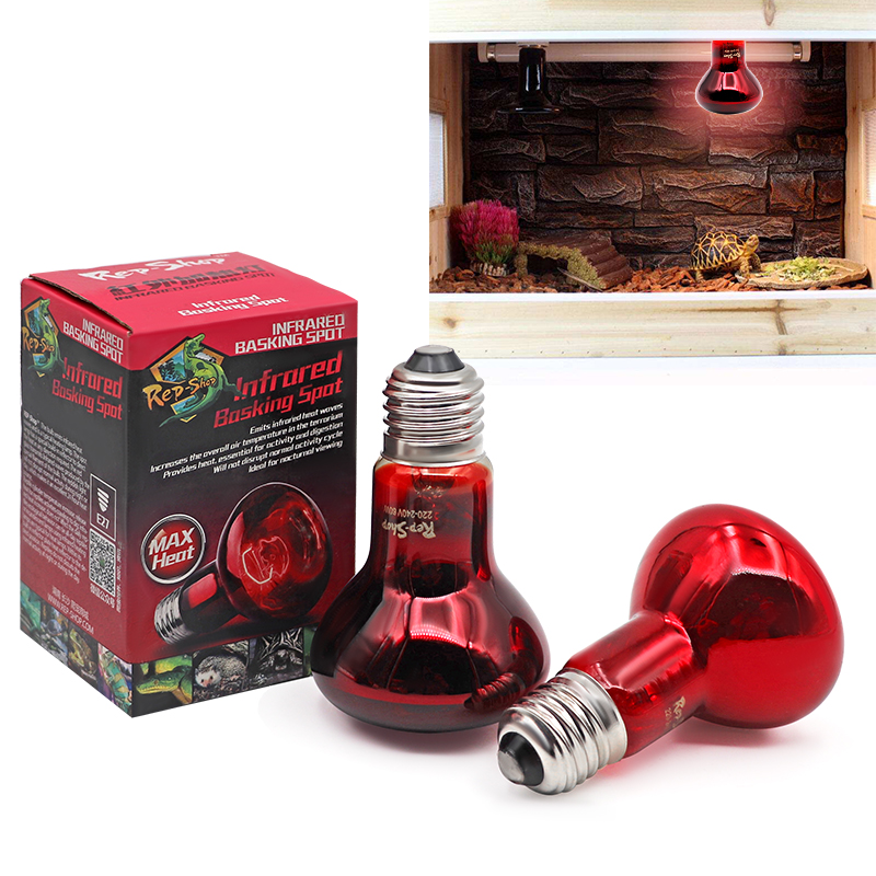Reptile Lamp Pet Heating Lamp E27 Day Night Amphibian Turtle Snake Lamp Heat Reptile Bulb 25/50/100w Ac220-230v