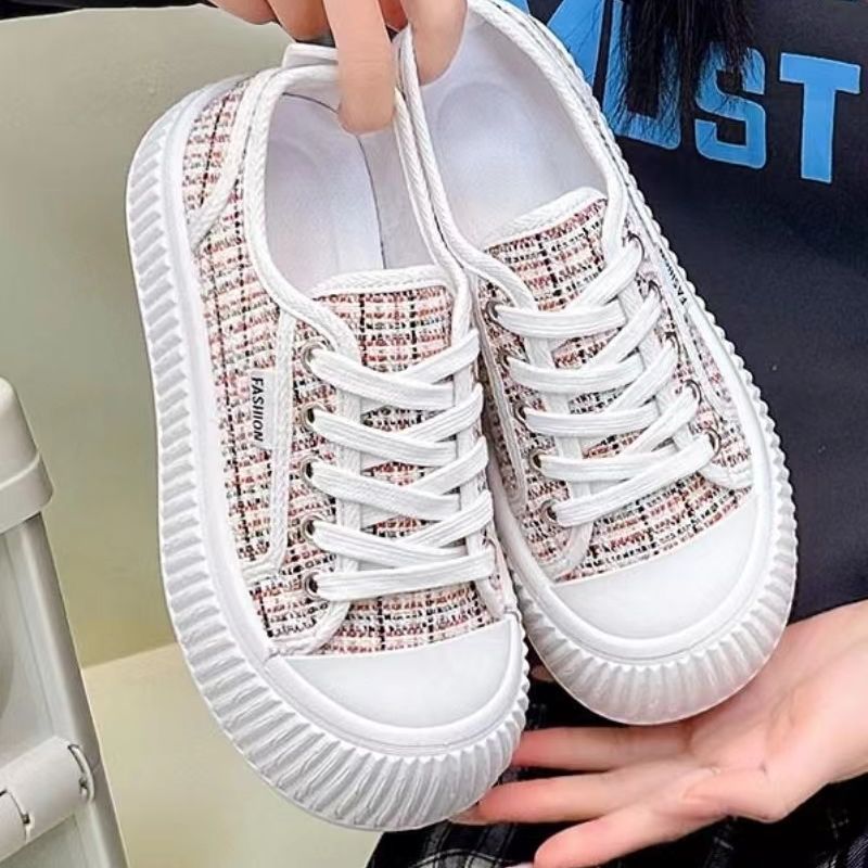 Canvas Shoes Women s 2023 New Summer Breathable Casual Flat Bottom Women s