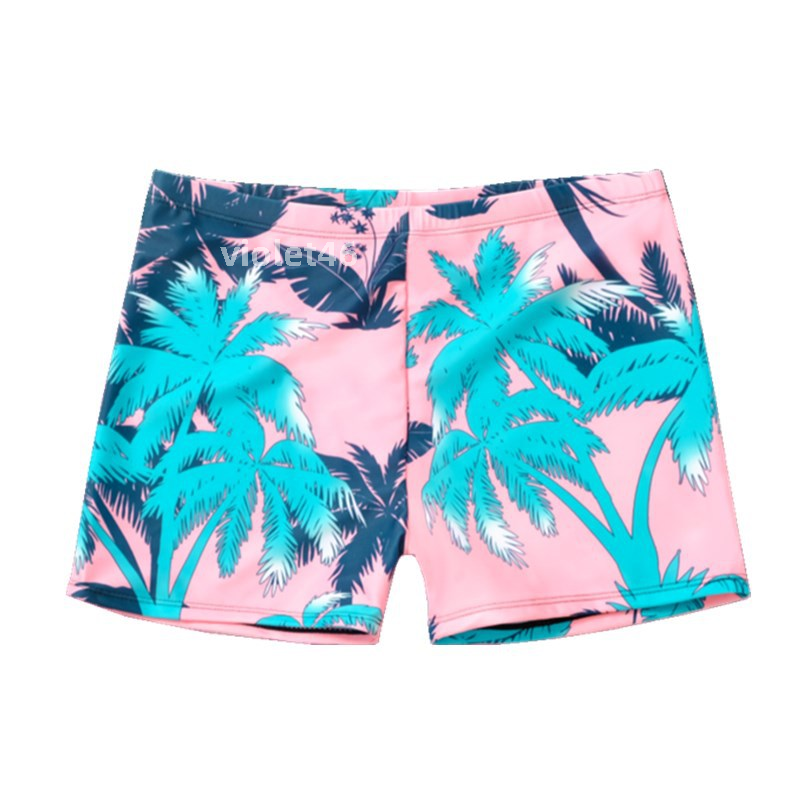 Quần Bơi Nam Chống Xấu Hổ Boxer Có Lót Co Giãn Thoải Mái Thoáng Khí Đồ Bơi Cỡ Lớn