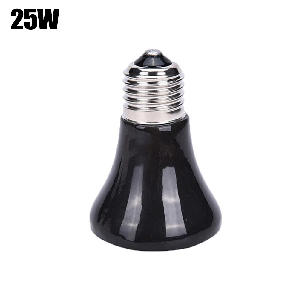 Bóng đèn sưởi cho thú cưng bóng đèn 1 pcs 25W/50W/75W gốm điện không có ánh sáng phát ra