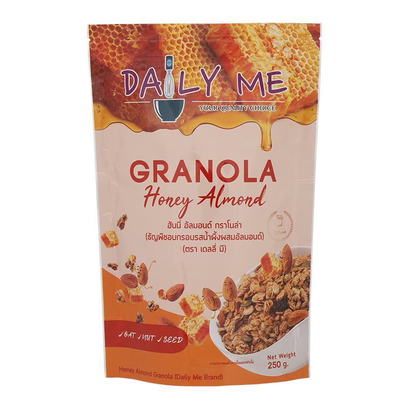 Daily Me Honey Almond Granola 250g. ราคา 109 บาท*ส่งฟรี