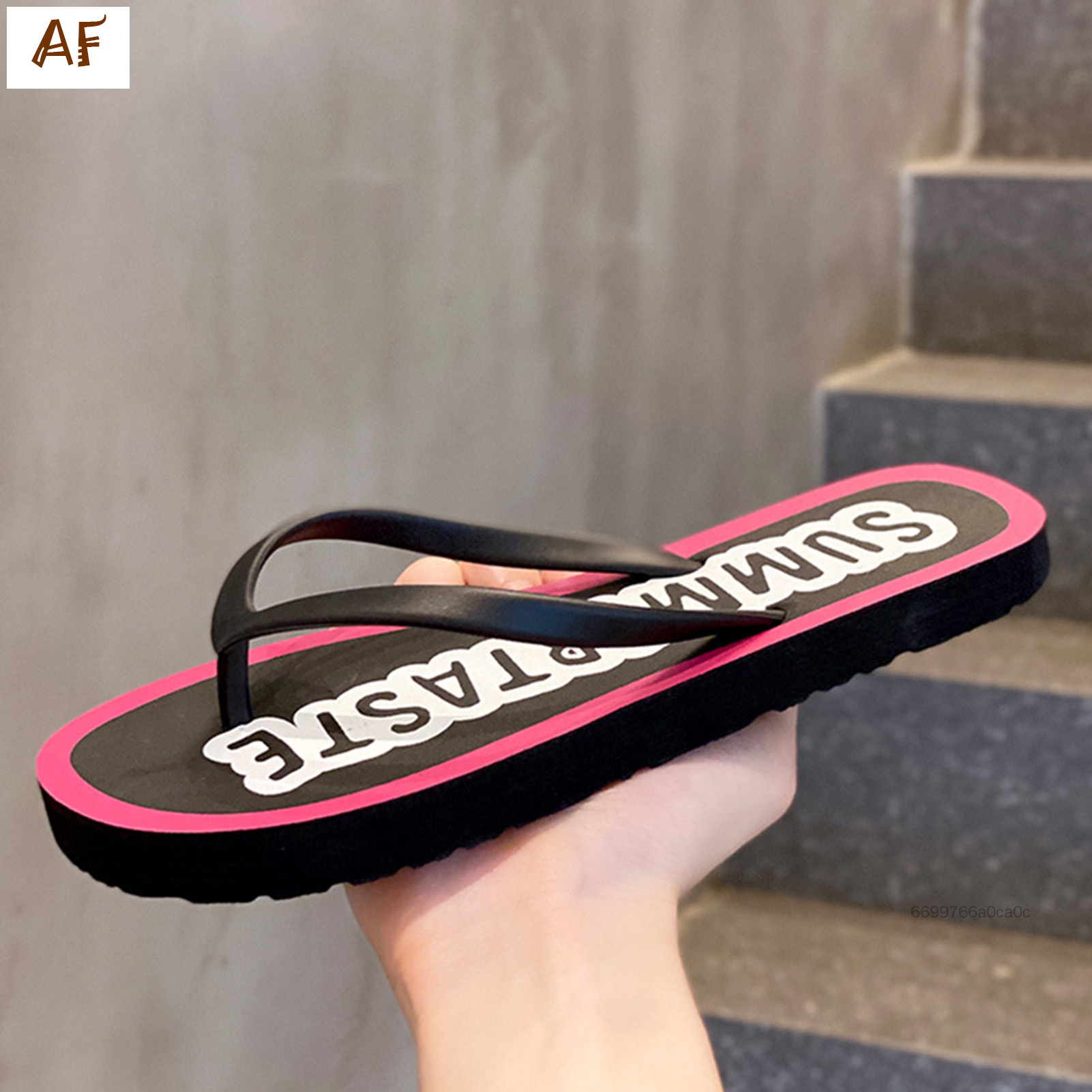 AF Women's Summer Casual Sandals Breathable and Versatile Clip-on Beach Sandals Easy Slip on Water Shoes AF-MY - 2