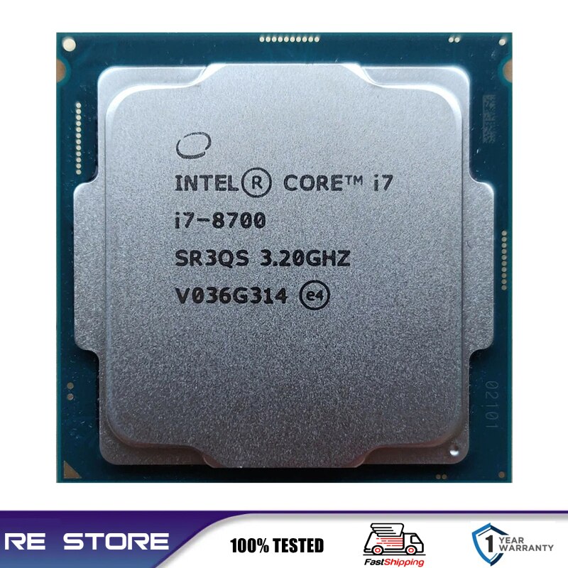 Intel I7-8700K Cpu & Compatible Desktops - Hp, Dell, Lenovo