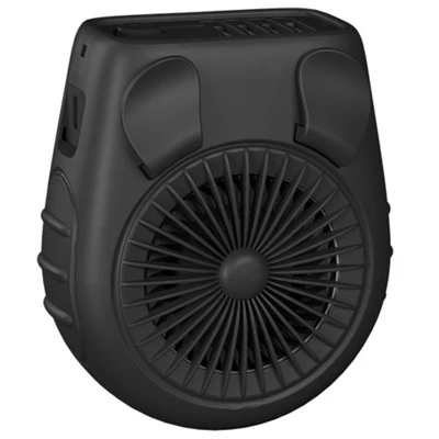 5000MAh Battery Operaed Personal Waist Clip Portable Belt Fan, 3 Speed, Quiet, ,Rechargeable USB Fan Cooling Fan