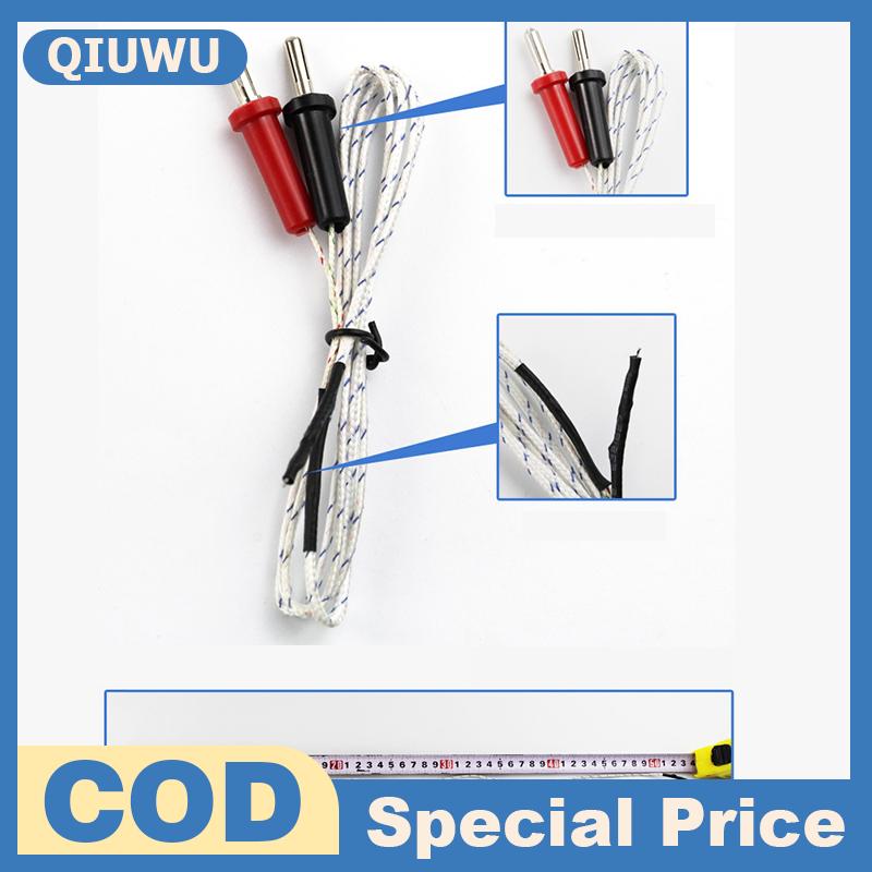 QIUWU Đầu dò cặp nhiệt điện loại K với dây đồng cao cấp cho đồng hồ đo nhiệt độ đáng tin cậy và sử dụng vạn năng Giá 23,203 Đồng*Miễn phí vận chuyển
