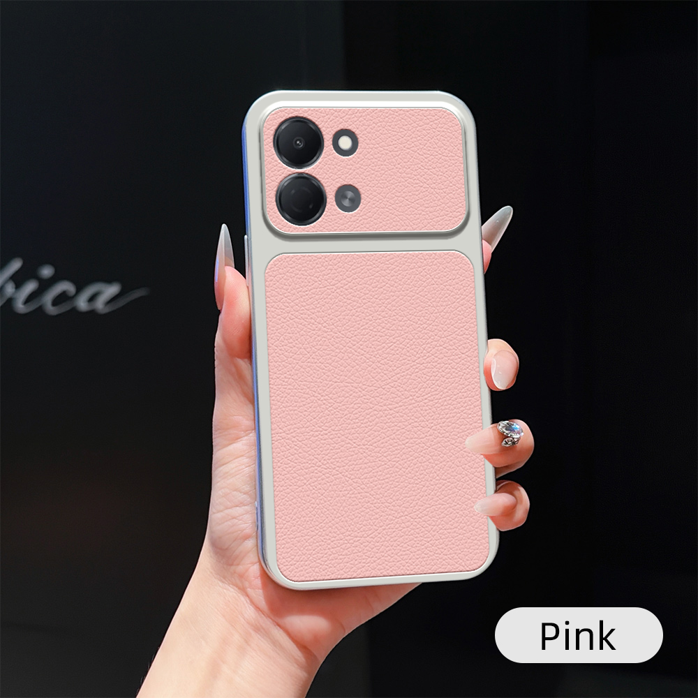 For Tecno Spark Go 3 KN3 Case PU Leather Shockproof Phone Cover TPU Soft Silicone Anti-Fingerprint Sweat-Proof Protection Back Casing - Image 4