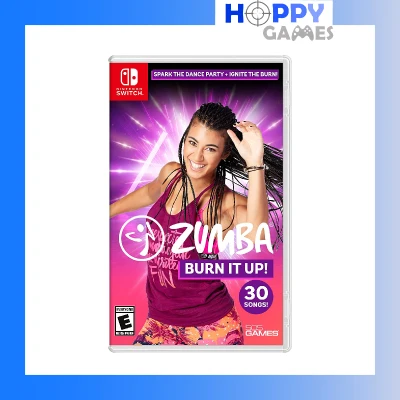 [100% US COVER + US GAME CARD] Zumba Burn It Up! Nintendo Switch