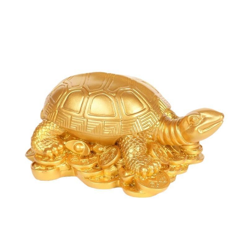 Kura Kura Feng Shui Bahan Resin Patung Kura Kura Patung Untuk Kemakmuran Dan Penarik Rejeki Pembawa Keberuntungan