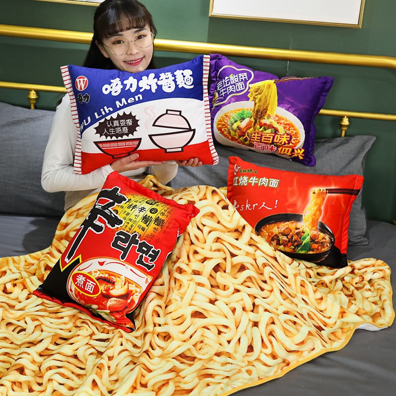 ramen noodle stuffed animal