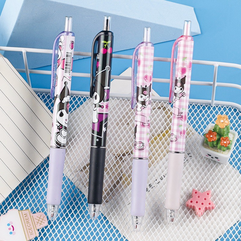 Sword Gel Pens - 6 Pack Black Ink 0.5mm Novelty Pens For Kids & Students