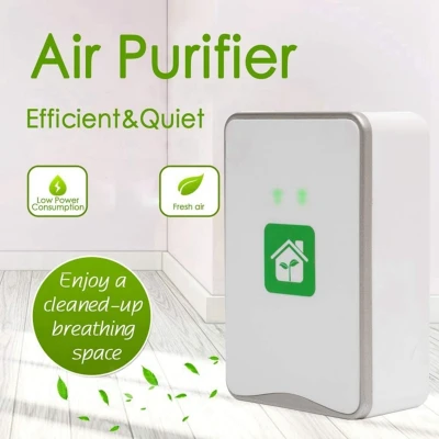 Pluggable Air Purifier Negative Ion Generator Filterless Ionizer Purifier Clean Allergens,Pollutants,Mold,Odors