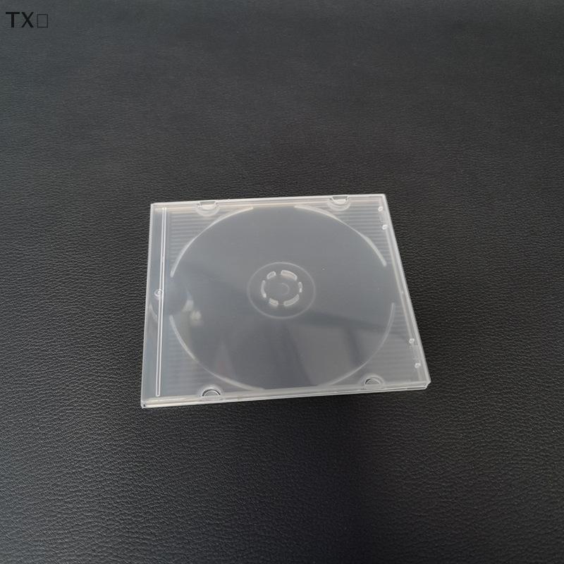 TX🏮💓🧧 1PC 8cm readstar trong suốt PP siêu mỏng tiêu chuẩn DVD trường hợp 3inch CD Gói xách tay CD hộp lưu trữ