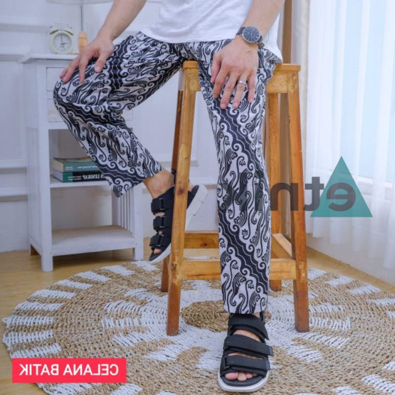 NEW Zara Batik Print Straight Leg High Waist Pants Extra Large XL 3198/050  | eBay