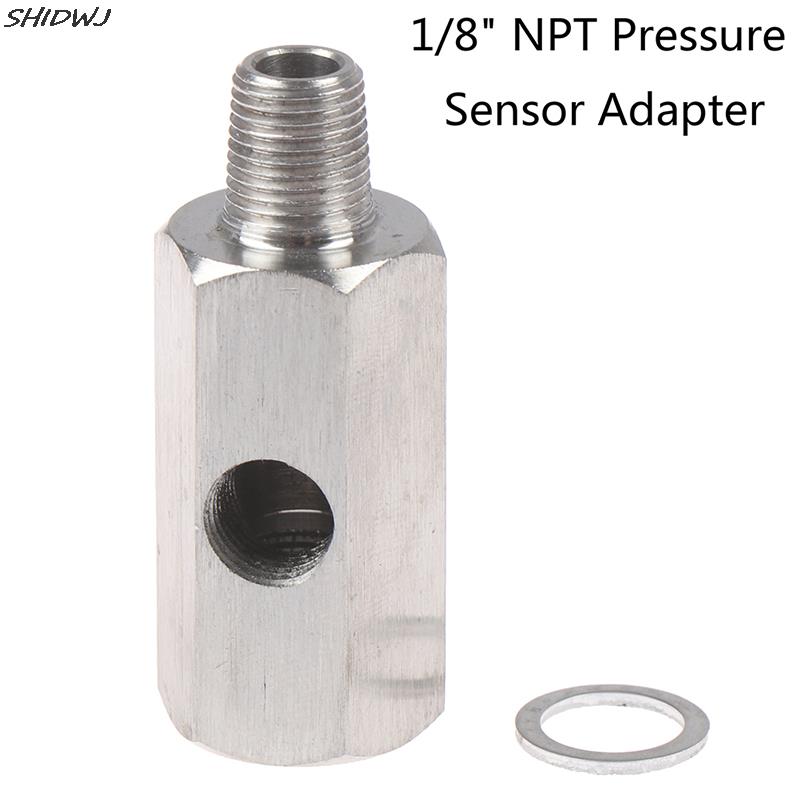 1/8quot; Bspt Oil Pressure Sensor Tee To Npt Adapter Turbo Supply Feed Line Gauge 303 Stainless Steel Handy Fitting