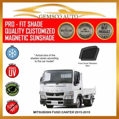 Mitsubishi Fuso Canter 2015 - 2021 ( 2 pcs) Magnetic Sunshade