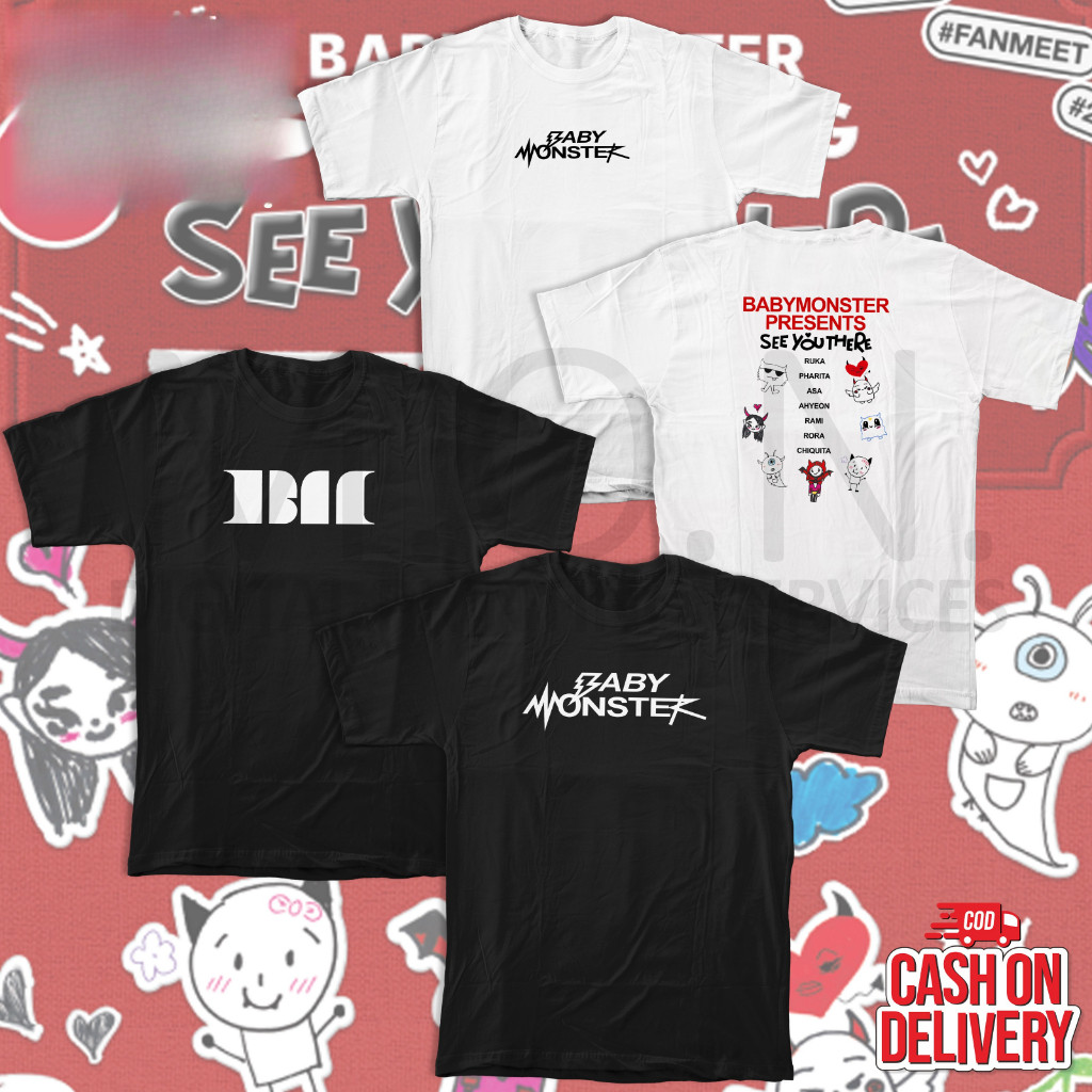 Buy Babymonster Tshirt Online at a Better Price | Lazada Malaysia