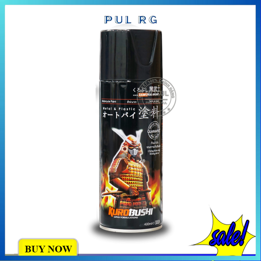 Sơn samurai lót nhựa nhám KPP bám tốt chống gỉ sét hàng chính hãng
