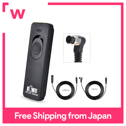 Kiwifotos MC-36 / MC-36A / MC-30 / MC-30A điều khiển màn trập từ xa phát hành từ xa Nikon Z9 Z8 D850 D810 D800 D700 D500 D5 D4S D4 D3 D3s D3x D2H D2X D2Hs D2Xs D300S D300 D200 D100 tương thích 130cm cáp nối bao gồm