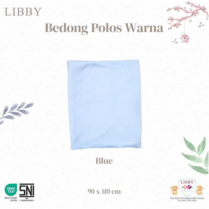 LIBBY Bedong Polos Warna 90x110
