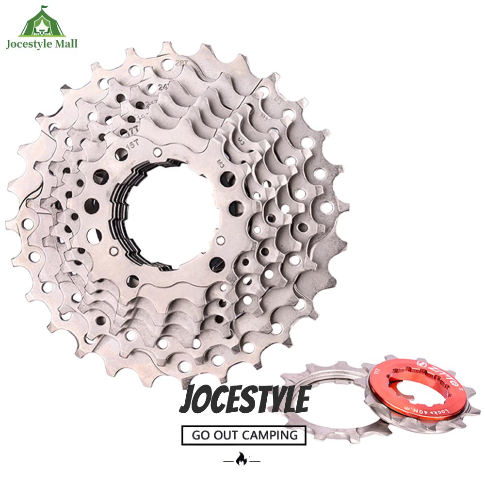 [Jocestyle Mall]จักรยานถนนมู่เล่ 9 ความเร็วในการสึกหรอของจักรยานที่ทนต่อการสึกหรอ 11/13/15/17/19/222222/28T 9S Flywheel Road Bike Freewheel ราคา 266 บาท*ส่งฟรี